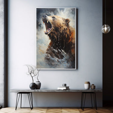 Grizzly Bear Painting